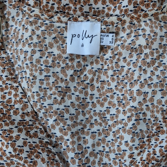 Princess Polly Tea Length Midi Dress Size 0 - Picture 2 of 13